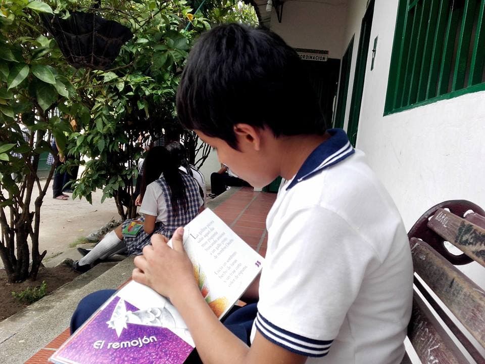 Algún encuentro con la poesía, en la I.E. Roberto Suaza Marquinez